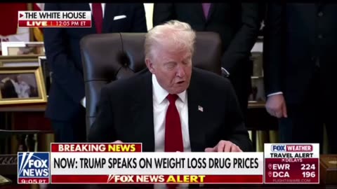 President Trump speaks on weight loss drug prices
