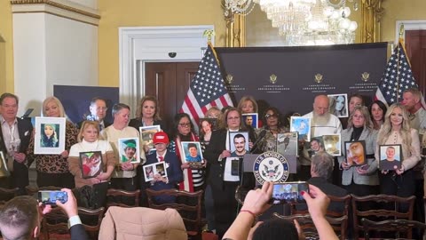 Happening Now: More than a dozen Angel Families gather at the US Capitol for a press conference