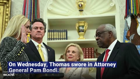 CNN Pushes Conspiracy Theories Over Justice Clarence Thomas Swearing in Trump Officials