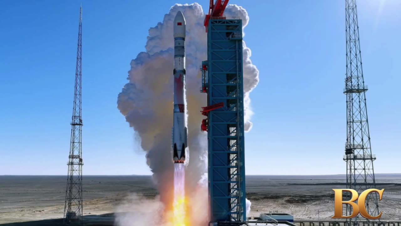 China’s 1st reusable rocket explodes in dramatic fireball during landing after reaching orbit