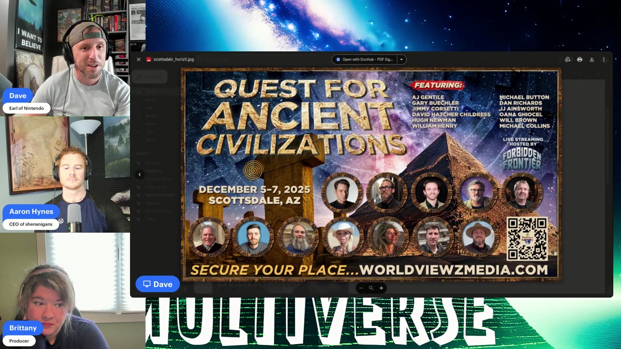 Dave On a New Show!? | PLUS The Megalithic Mystery w/ Aaron Hynes