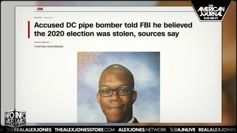 Deepstate for Blowing Lid on J6 Drops Truth on Latest Pipe Bomber Arrest