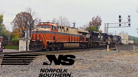 Railfanning in Erlanger KY Feat. NS 8105 (Interstate Heritage Unit) leading NS 28C