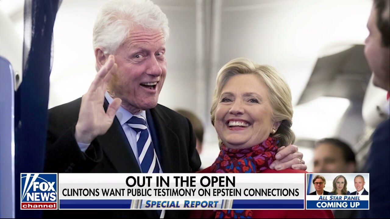 Clintons Request Public Testimony On Jeffrey Epstein Connections