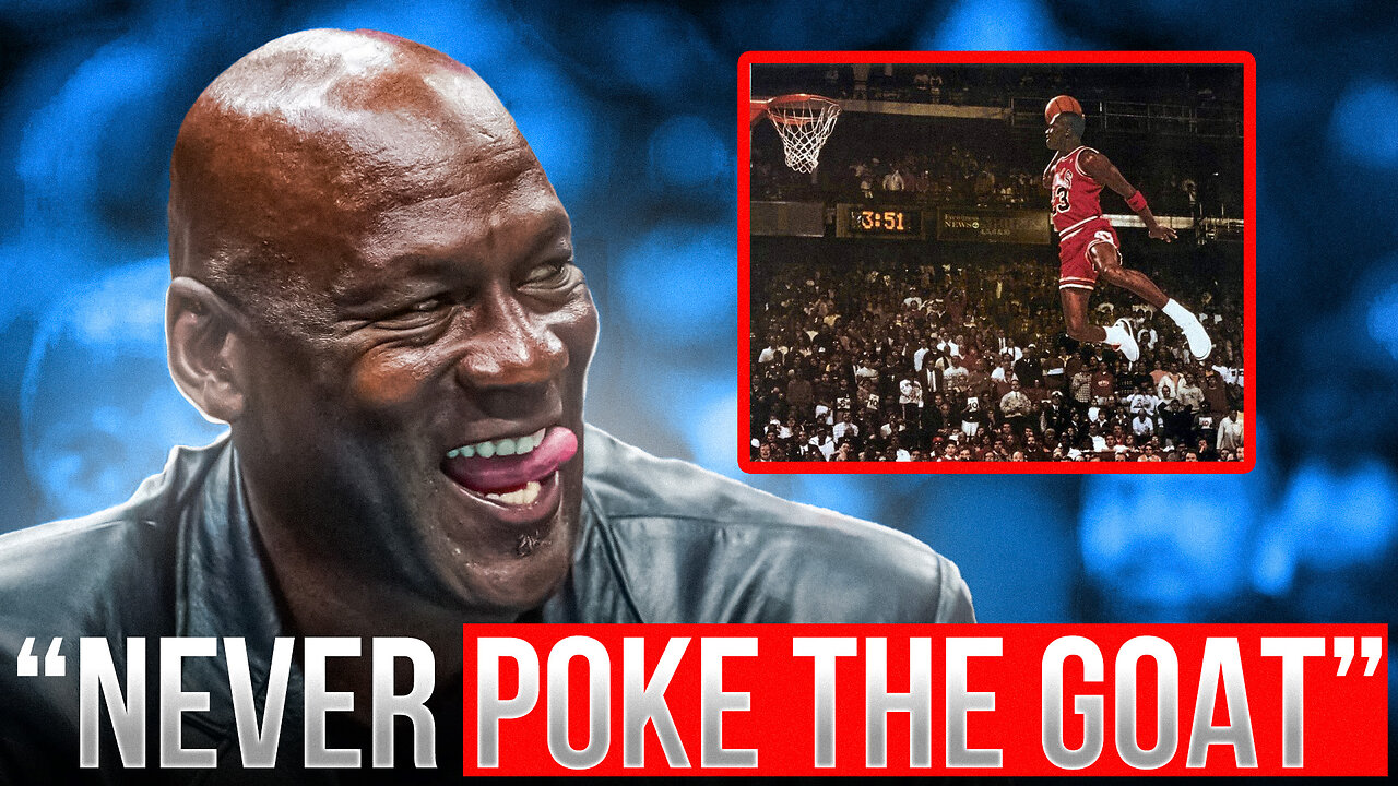They thought TRASH TALK worked on Michael Jordan