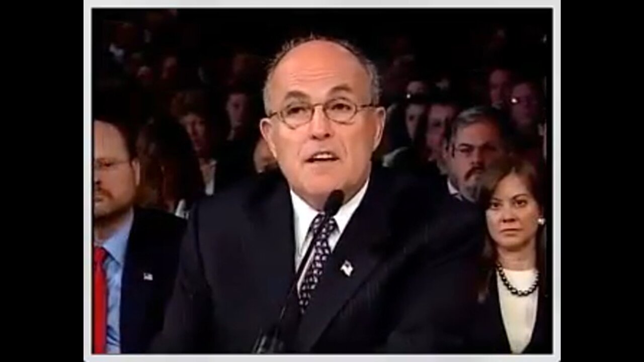 9/11 RUDY GIULIANI - FEMA AT PIER 92 ON SEPT 10 FOR PLANNED TERROR DRILL