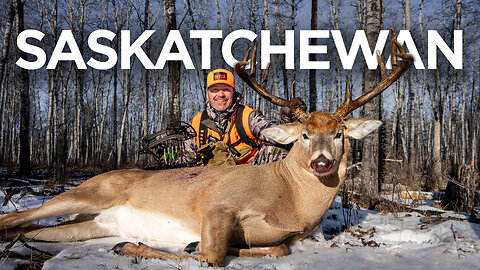 MY WIDEST BUCK EVER | Saskatchewan Bowhunting
