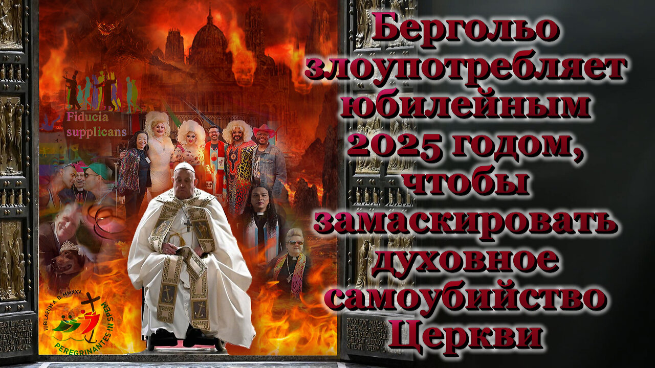 Бергольо злоупотребляет юбилейным 2025 годом, чтобы замаскировать духовное самоубийство Церкви