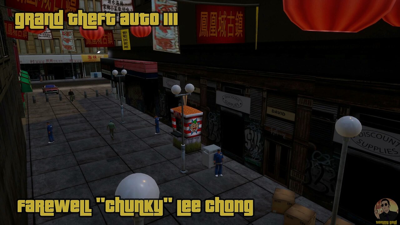 GTA 3 - The Definitive Edition (CLASSIC LIGHTING) | 09 Farewell Chunky Lee Chong