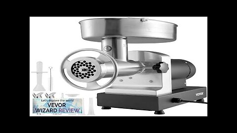 VEVOR Heavy Duty Electric Meat Grinder 992 Lb/H Capacity 1100W Sausage Stuffer Review