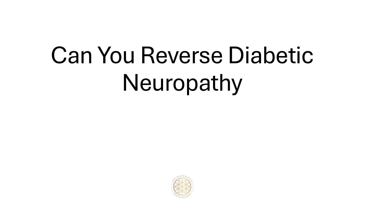 Can You Reverse Diabetes Neuropathy?