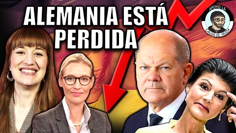 DIRECTO | ELECCIONES EN ALEMANIA: ¡SCHOLZ HUNDIDO, AFD ARRASA!