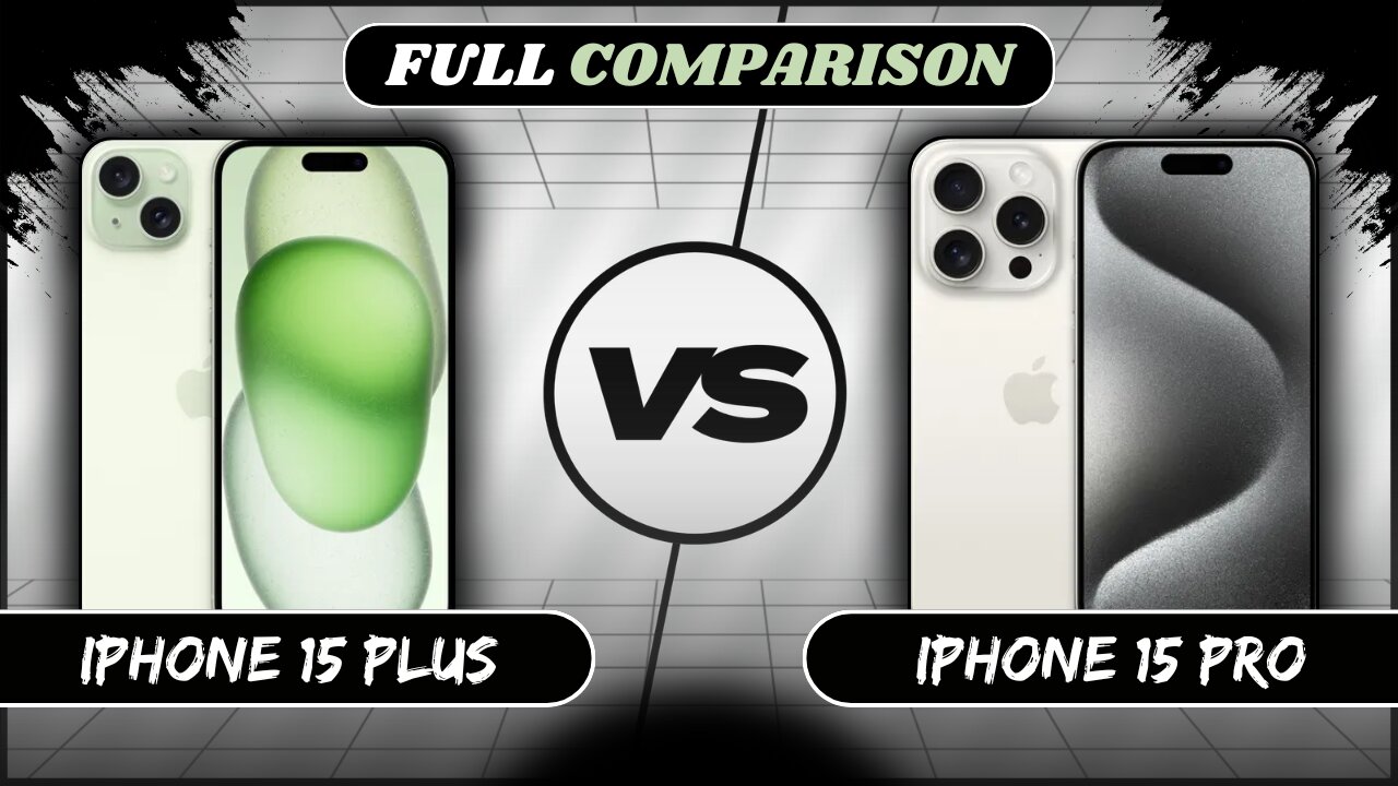 iPhone 15 Plus Vs iPhone 15 Pro Full Comparison | Phone Sphere