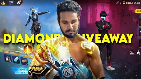 WIN OR LOSE GIVEAWAY IS HERE! | Free Fire Last-Minute Rank Push | D3epray Live