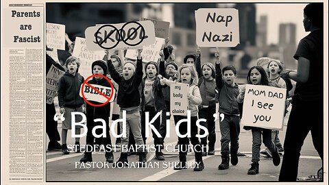 Bad Kids - Pastor Jonathan Shelley | Stedfast Baptist Church