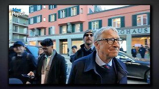 POWERFUL VIDEO: Bill Gates Confronted At Davos For His COVID Depopulation