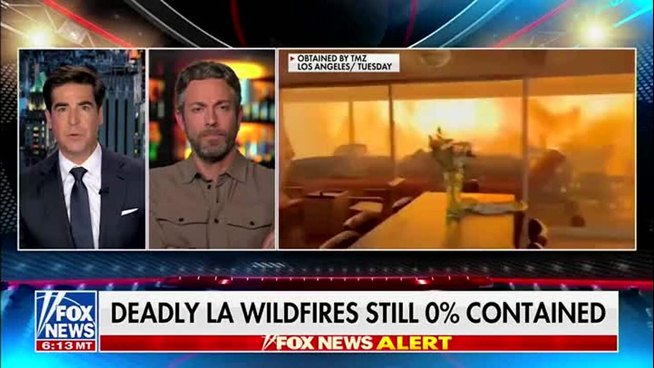 Zachary Levi: Gavin Newsom Could Be ‘Criminally Negligent,’ Some of the Worst Fires in California Are Under His Watch