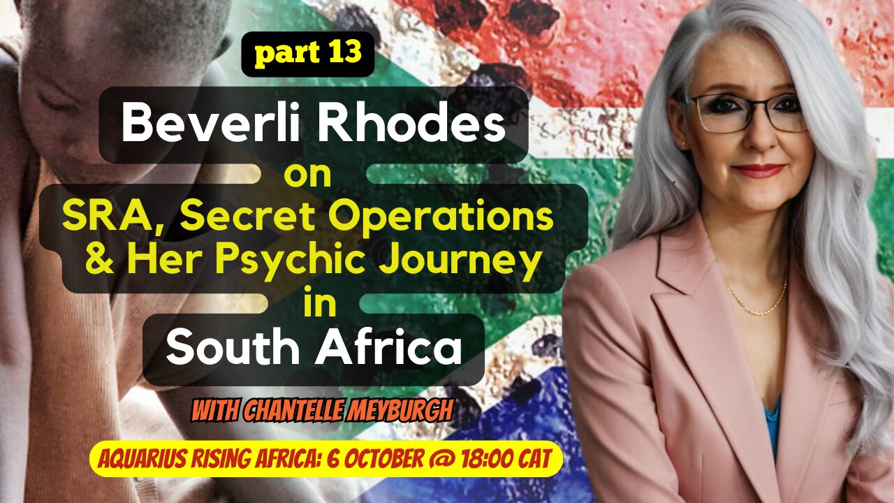 Part 13 | EXCLUSIVE: Beverli Rhodes Exposes Hidden South African Operations & SRA Network