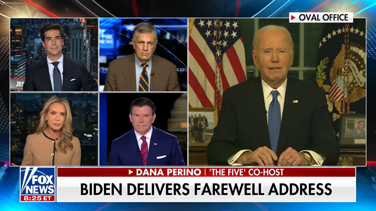 Dana Perino Buries Biden's 'Farewell Speech' In The Graveyard Of Hypocrisy And Gaslighting