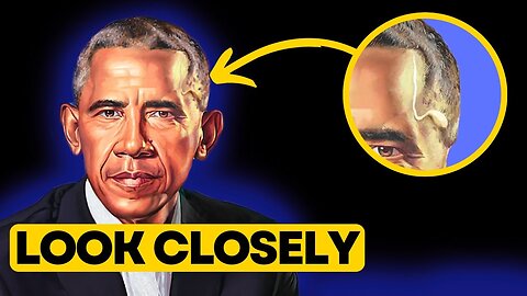 Is A Sperm Hiding In Obama's Official Portrait?