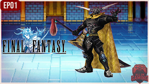 Final Fantasy I Origins, EP01 — Cornelia to Chaos Shrine PS1 on PS3 No Commentary