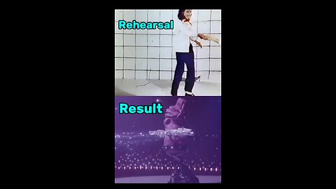 MICHAEL JACKSON REHEARSAL VS RESULT CALIFORNIA RAISINS COMMERCIAL