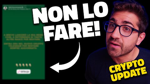 ATTENZIONE: NON FARE QUESTA COSA || STANNO CAMBIANDO IDEA SU BITCOIN (che presa per i fondelli)