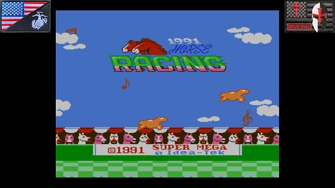 1991賭馬Racing [English Translated] (Nintendo Famicom - Attract Mode) [TW Only]