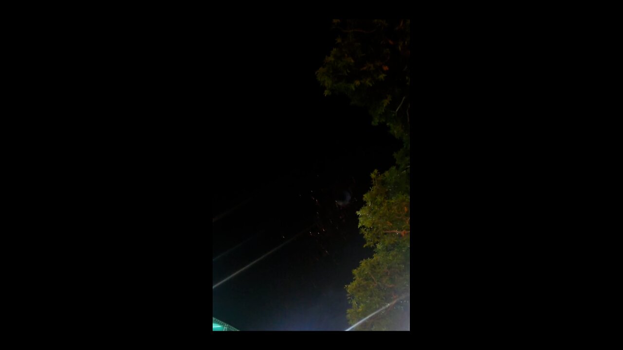 The Fireworks Lit Up The Night Sky 🎆