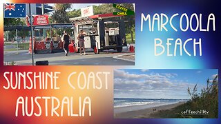 Marcoola Twilight Market - Sundown 🌅 Friday - Street Food By The Beach 🏖️ Sunshine Coast Qld Oz 🐨 TV