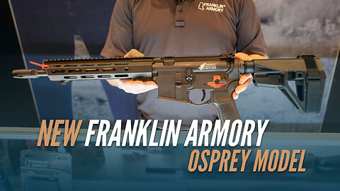 SHOT Show 2025: New Franklin Armory Osprey Model