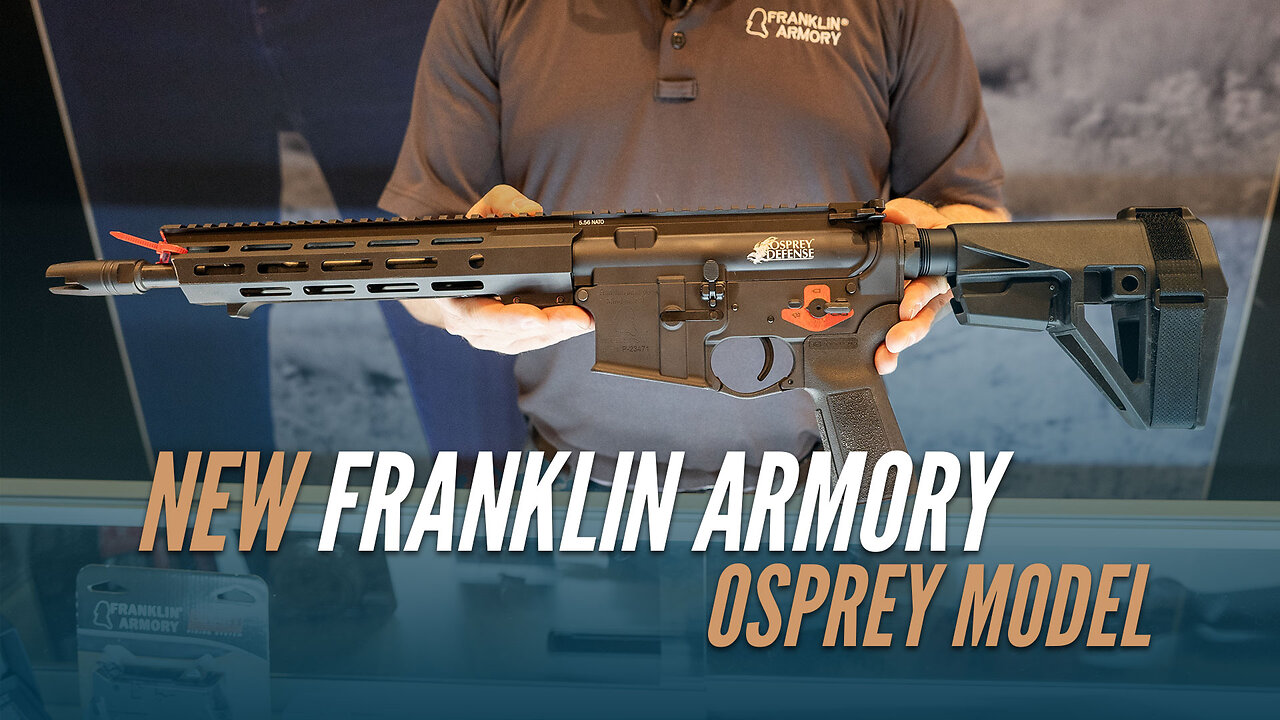 SHOT Show 2025: New Franklin Armory Osprey Model