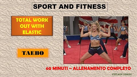 TAEBO Training - ELASTIC WORK OUT - Billy Elastici ABD