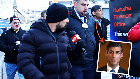 Rishi Sunak SILENT as Rebel News tries to get answers