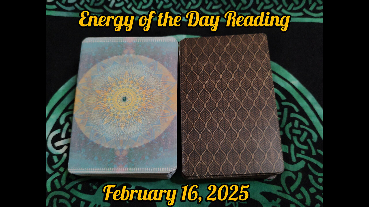 Energy of the Day Reading: Sunday, February 16, 2025