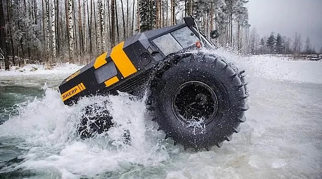 SHERP ATV – The Ultimate All Terrain Vehicle.