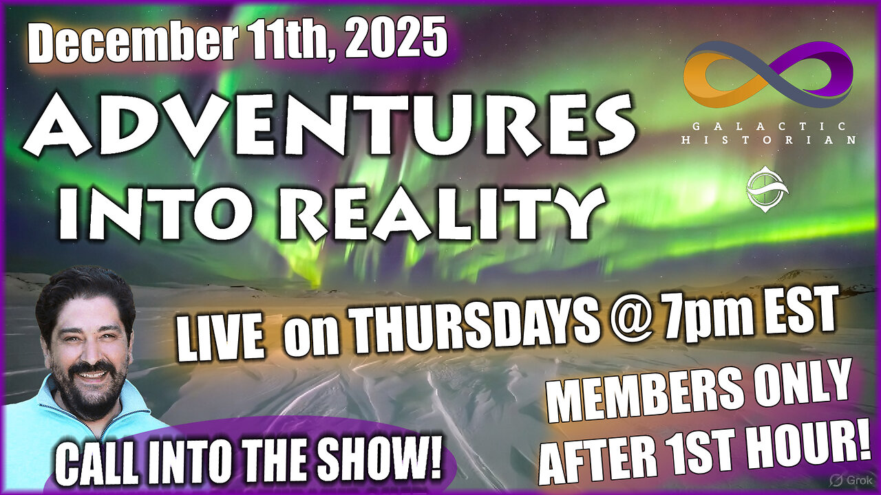 Adventures Into Reality - Members Only Private Show After The 1st Hour! Join below