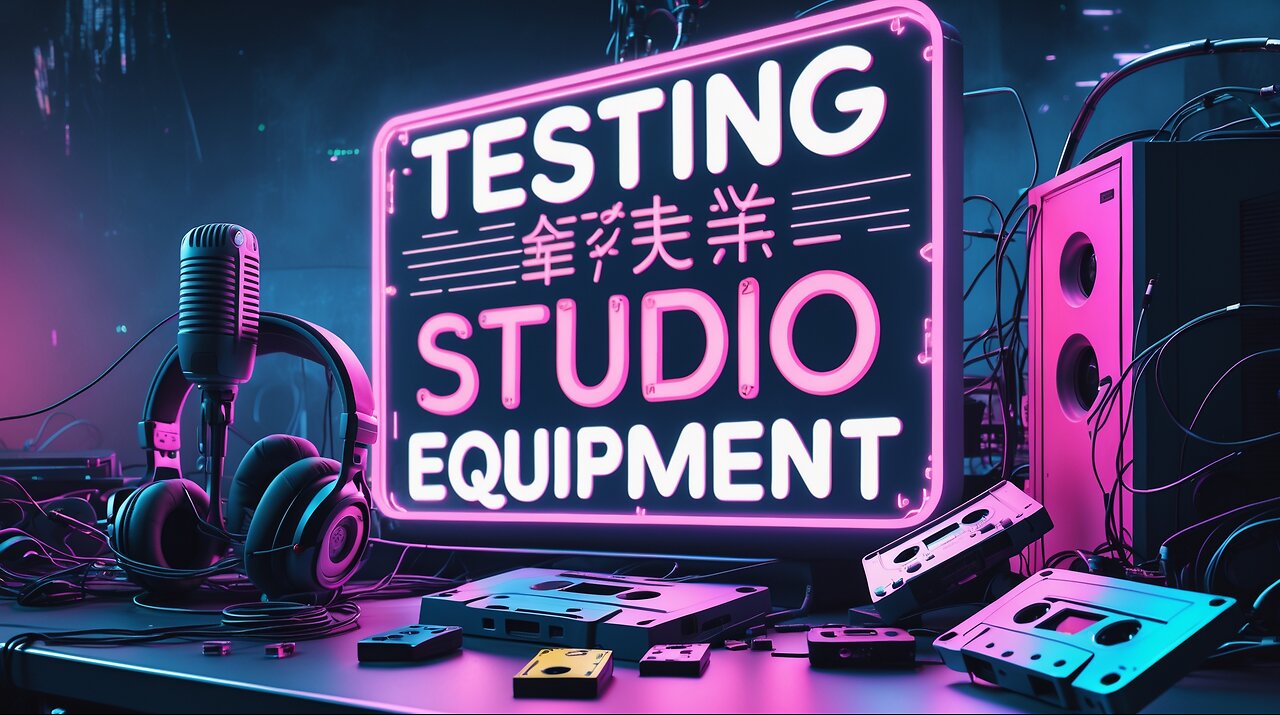 *** Testing Studio Equipment ***