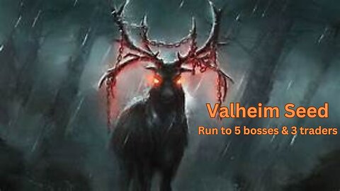 Valheim Seed - Run to 5 bosses & 3 traders + A maypole - tyler3