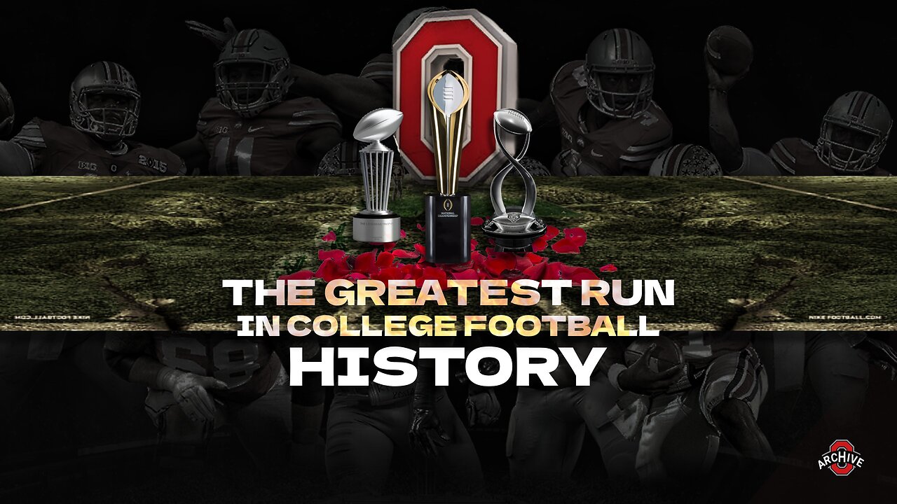 THE Greatest Run In College Football History: 2024 Ohio State Buckeyes