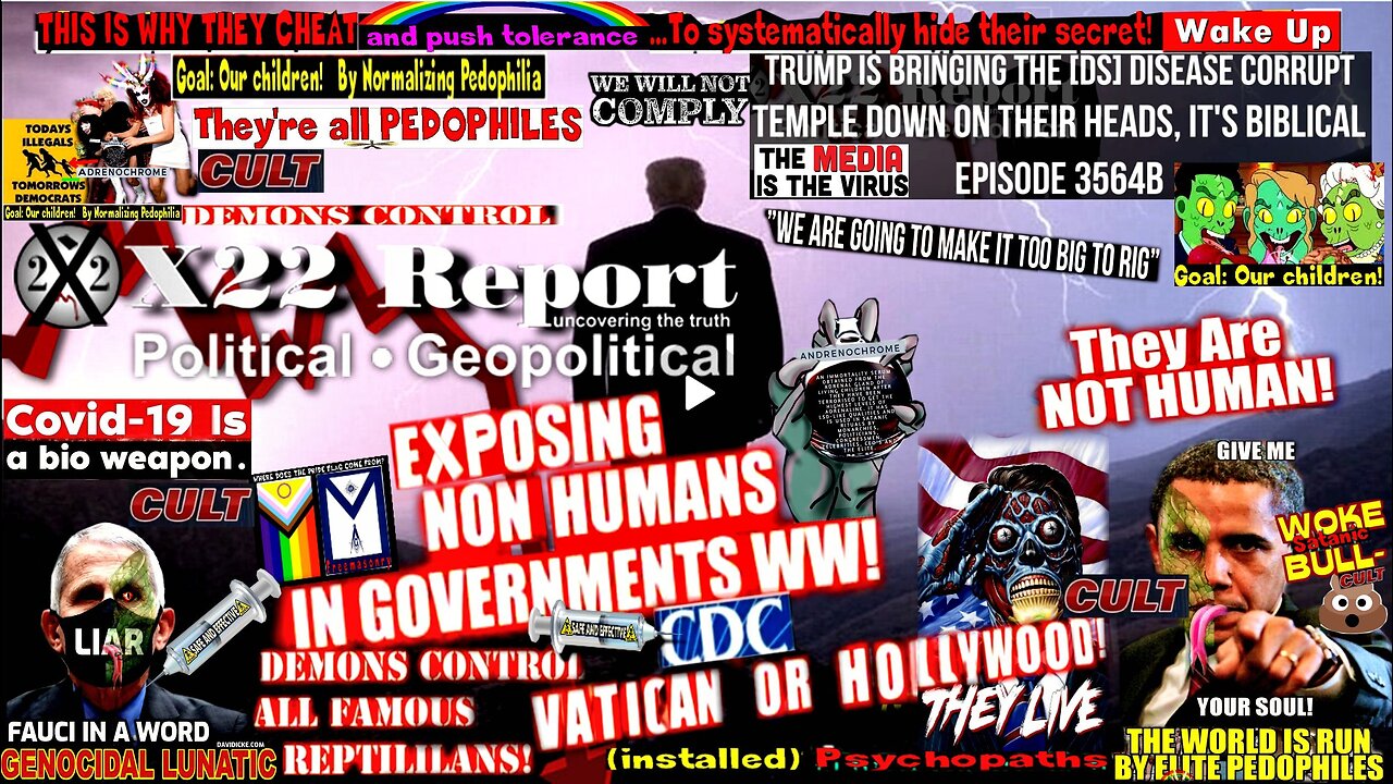 Ep 3564b - Trump Is Bringing The [DS] Disease Corrupt Temple Down On Their Head, It’s Going To Be Bi