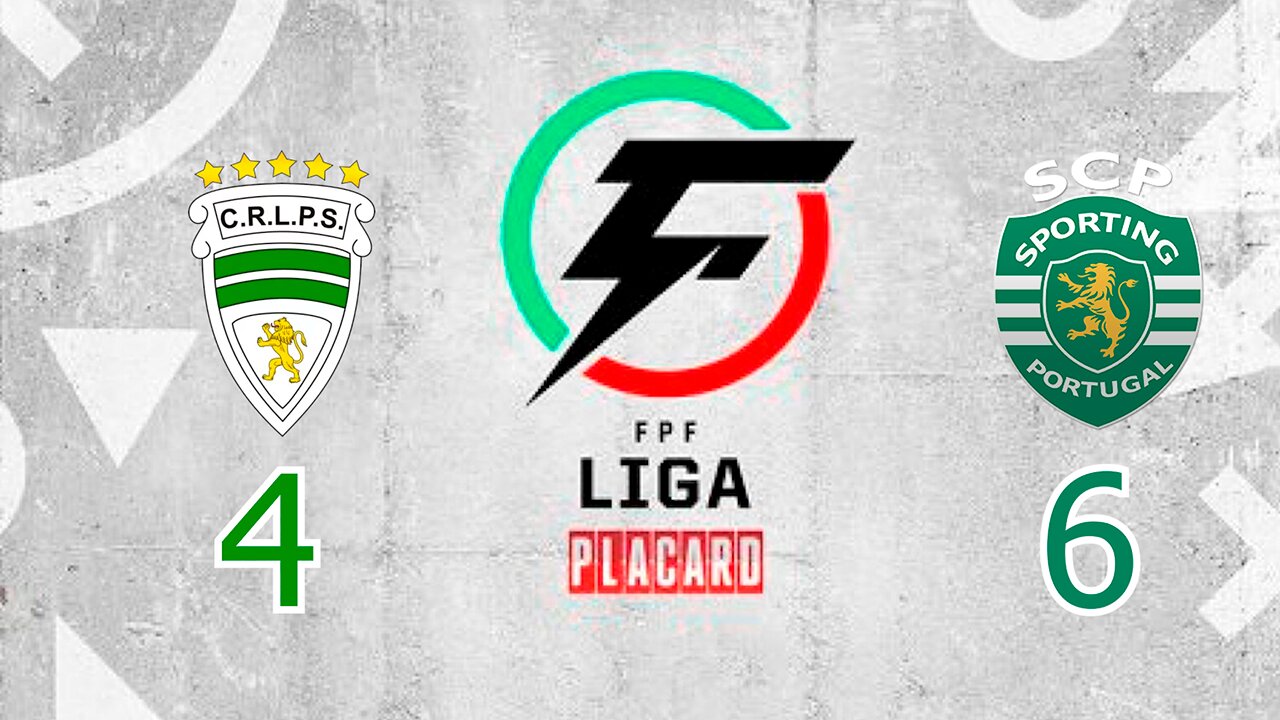 Leões de Porto Salvo (4) X (6) Sporting - 2º Jornada da Liga Placard 2024/25.