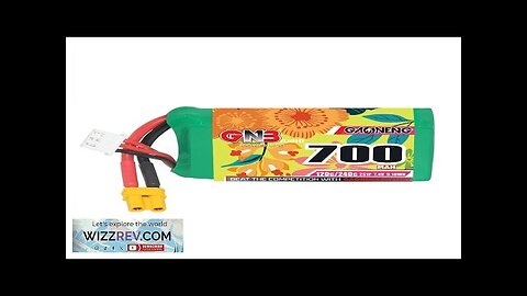 GAONENG GNB 7.4V 700mAh 120C 2S LiPo Battery XT30 Plug for Micro Review