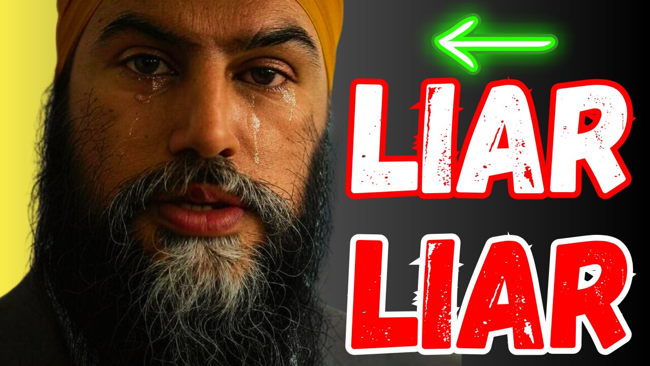 Jagmeet Singh's SNEAKY Tactics EXPOSED!