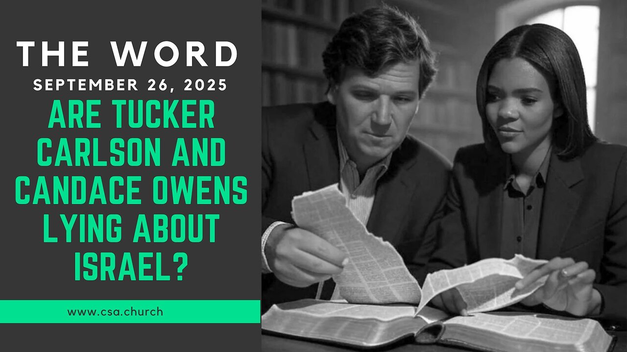 Are Tucker Carlson and Candace Owens lying about Israel?