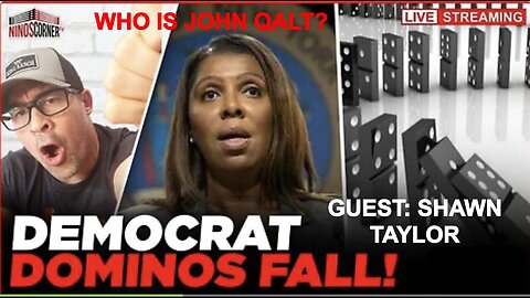 NINO W/ SHAWN TAYLOR Democrat Dominoes FALL! Letitia James INDICTED + Trump's Gaza Hostage Deadline.