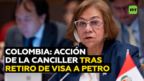 "La dignidad no es negociable": la acción de la canciller de Colombia tras retiro de visa a Petro