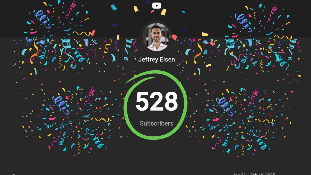 We Hit 500 Subscribers! Thank You!