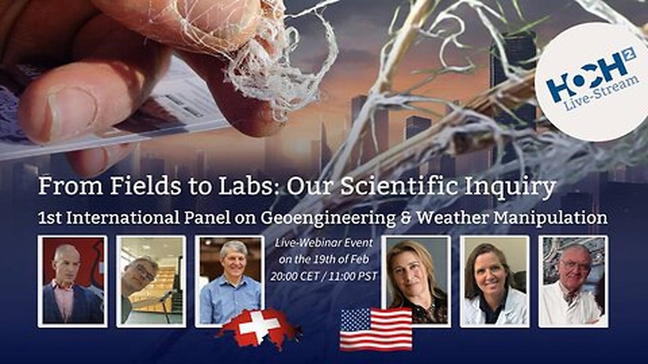 1st International Panel Against Geoengineering & Weather Modification 2-20-2025