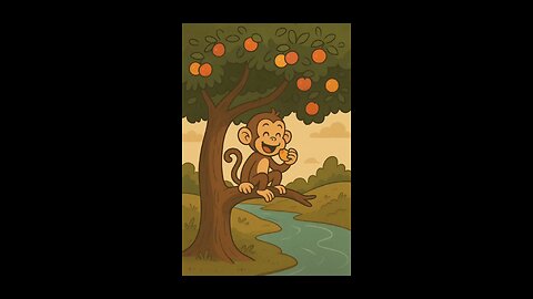 monkey and crocodile